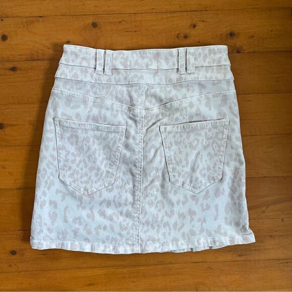 Current Elliot Skirt Leopard Rose 24 - Picture 8 of 8